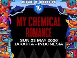 My Chemical Romance Tampil di Hammersonic 2026, Ini Jadwal dan Temanya!